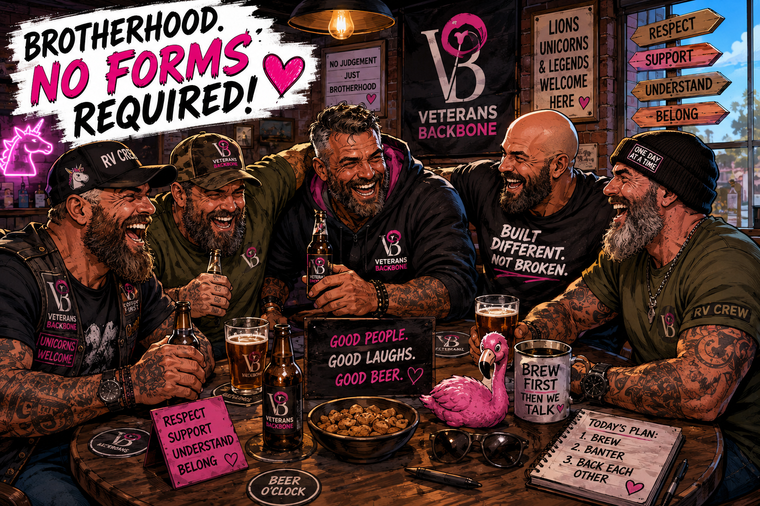 Veterans Backbone community and banter